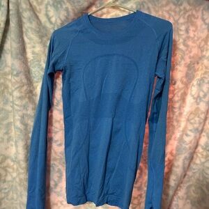 Blue Long Sleeve Top size 6